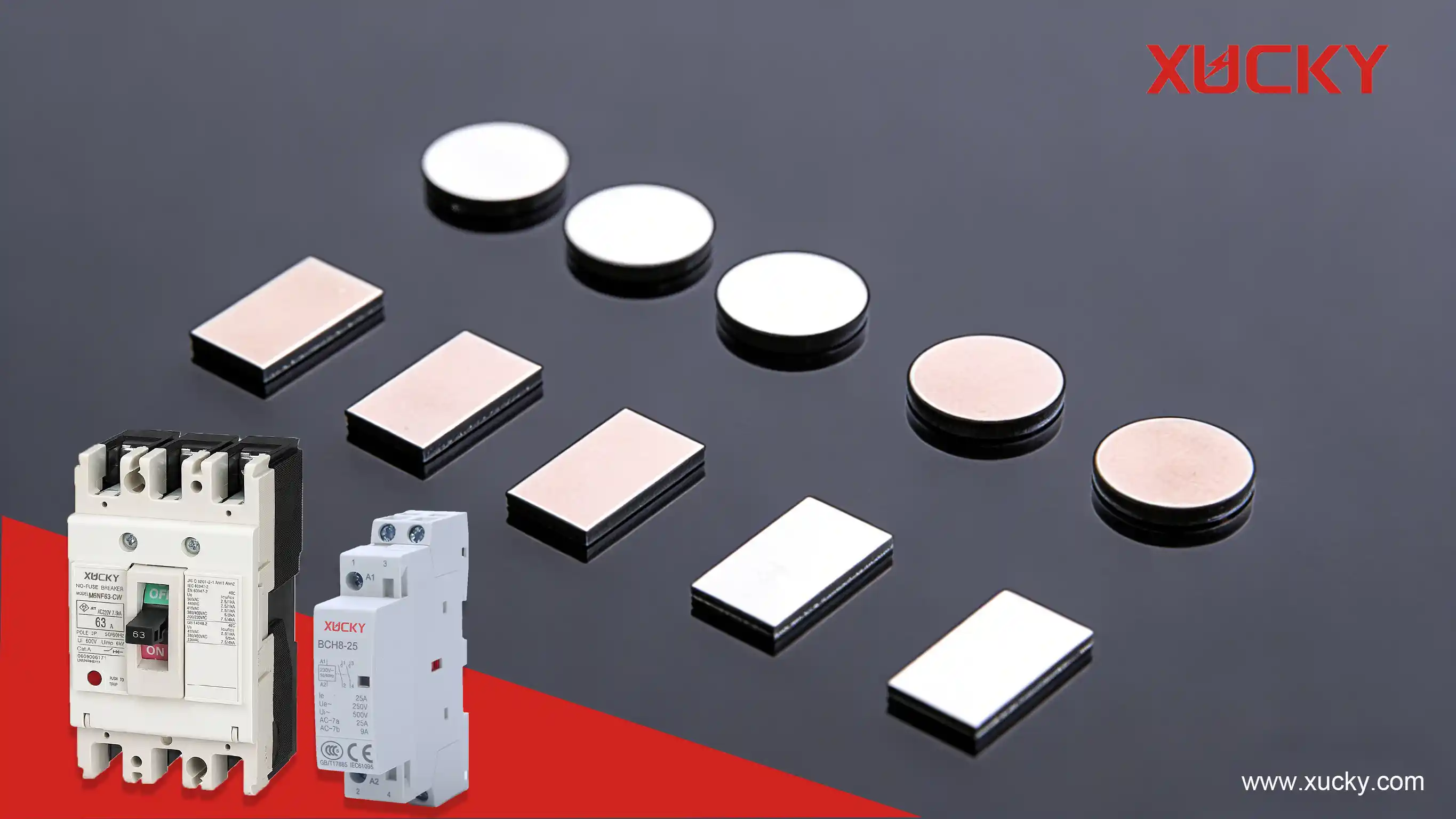 O'chirish to'xtatuvchilari uchun kumushga asoslangan kompozit kontaktlar: asosiy tizimlar va ishlash tahlili