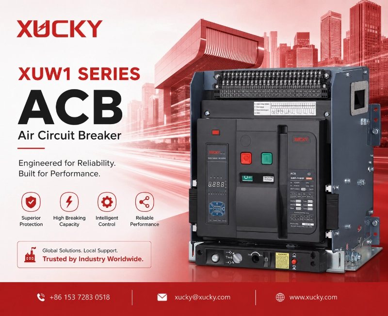 XUCKY XUW1 Series ACB bilan muhim loyihalaringizni quvvatlang